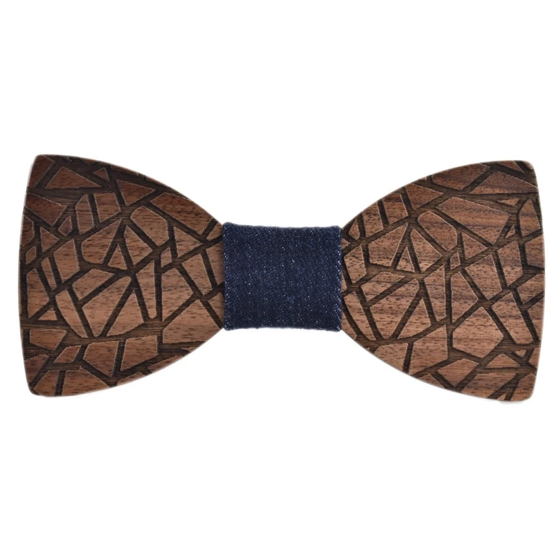 

Wooden BowTies Novelty Men Gifts Fashion Wedding Wood Tuxed Bowtie Necktie