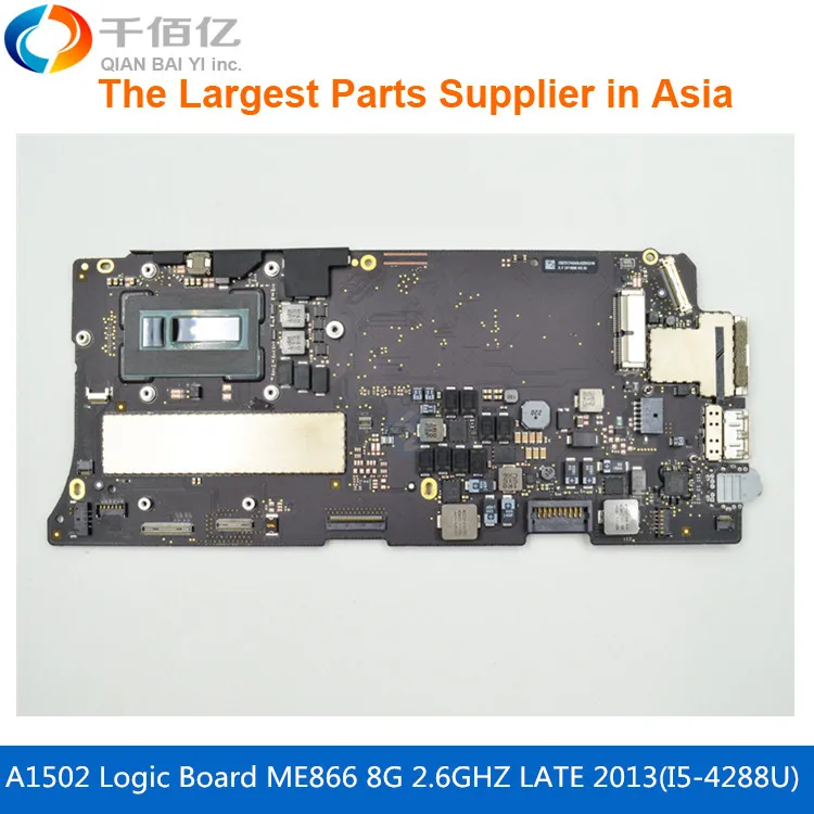 Материнская плата для ноутбука A1502 материнская MacBook Pro Retina 13 'ME866 8G 820 3536 A i5 4288U 2 6