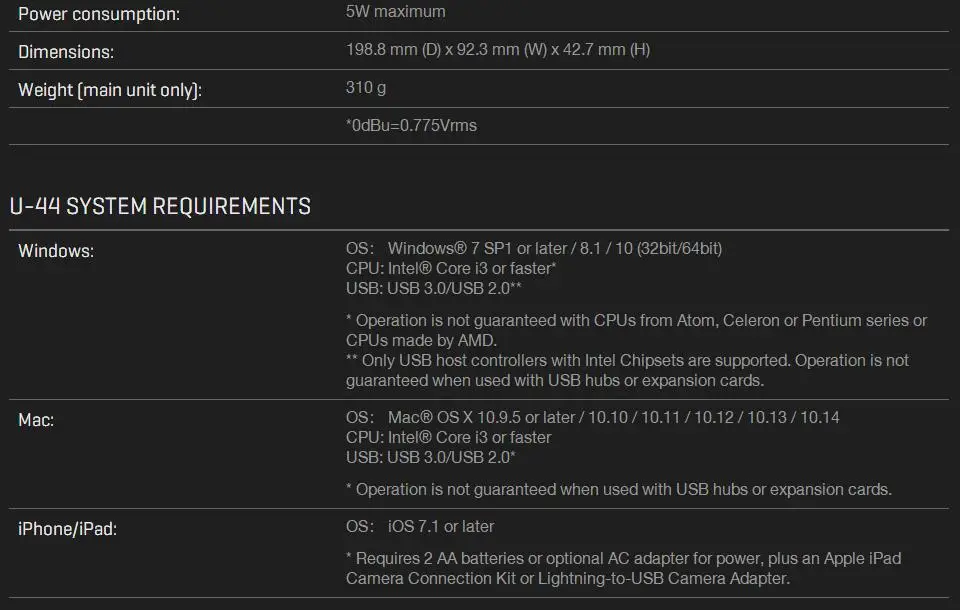 Зум U-44 Портативный USB запись аудио интерфейс звуковая карта 4 в 4 из U44 сетевой компьютер Прямая трансляция звуковая карта
