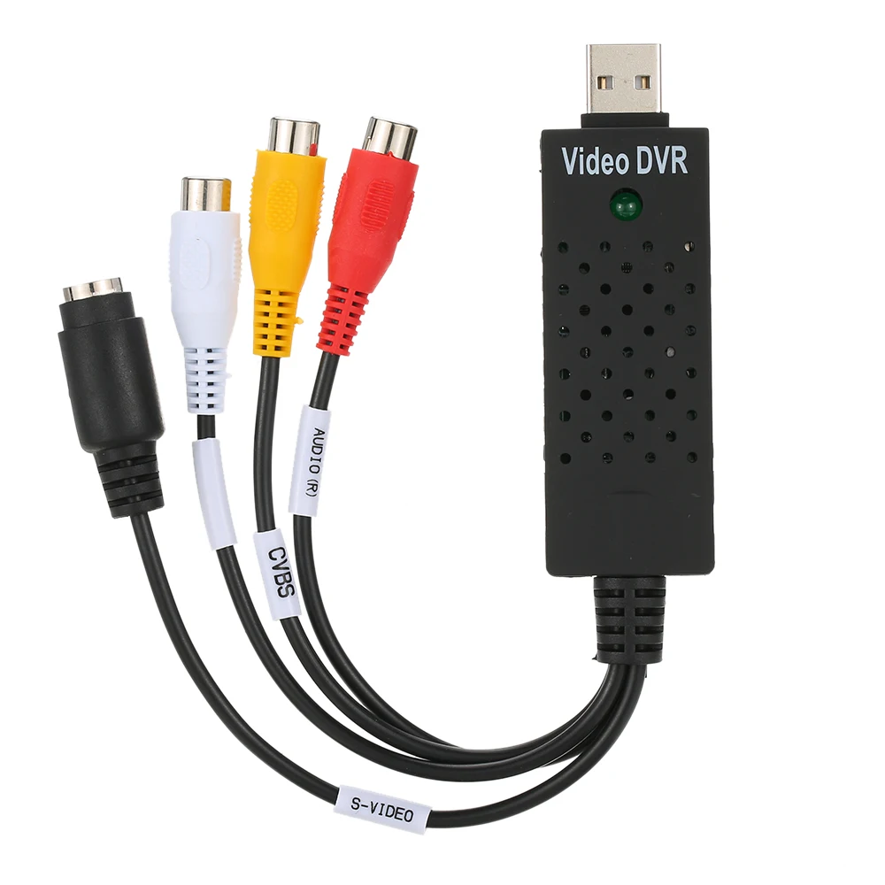 USB 2,0 DVR видео аудио камера CCTV захват рекордер Адаптер карта для Win 7/8/10/2000, для Win XP/Vista для ПК ноутбука