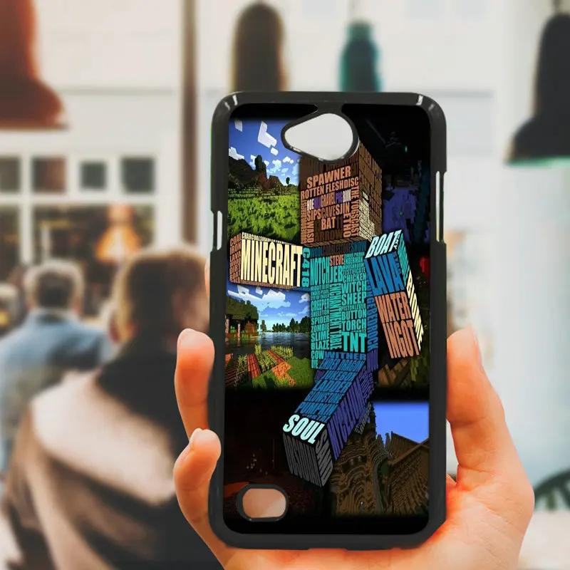 Чехлы для телефонов с крипером Minecraft LG L Prime G2 G4 G5 G6 G7 K4 K8 K10 V20 V30 2017 Nexus 5 6 5X Pixel Shell