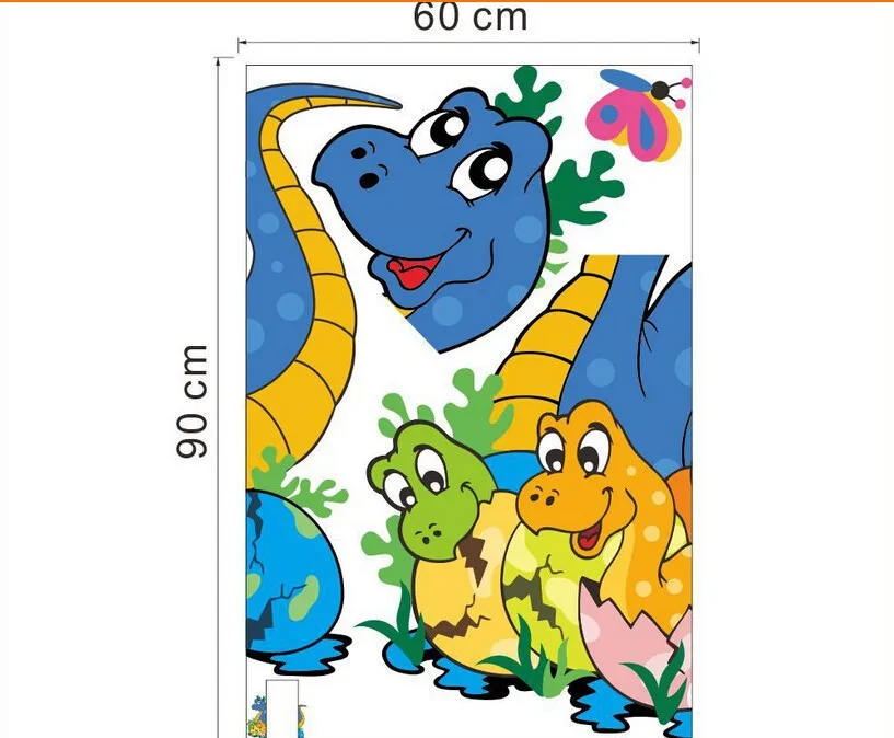 И 3d наклейки на стену с динозавром для детской комнаты художественные обои Декор