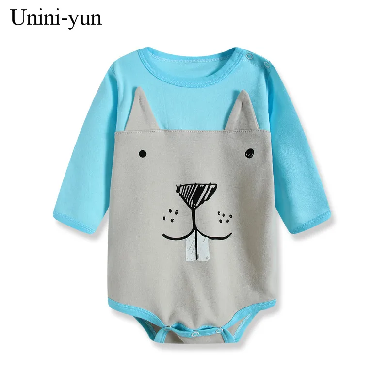 

Fashion Baby Clothes 100% Cotton Baby Rompers Long Sleeve Newborn Baby Clothing Infant Boys Girls Autumn Spring Jumpsuits