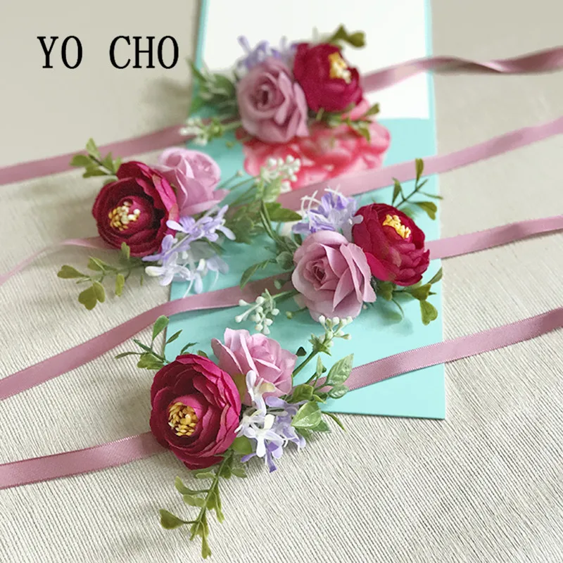 Браслет на запястье для жениха невесты свадьбы|wrist corsage|wrist corsage braceletcorsage bracelet |