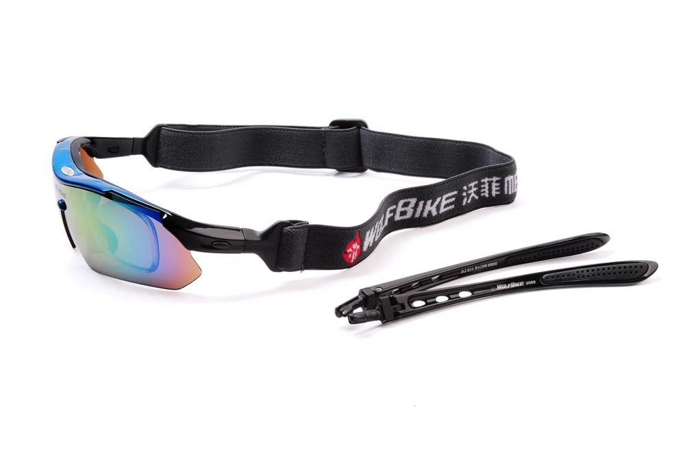 WOSAWE UV Protection Polarized Cycling Glasses Bike Goggles Outdoor Sports Bicycle Sunglasses With 5 Lens | Спорт и развлечения