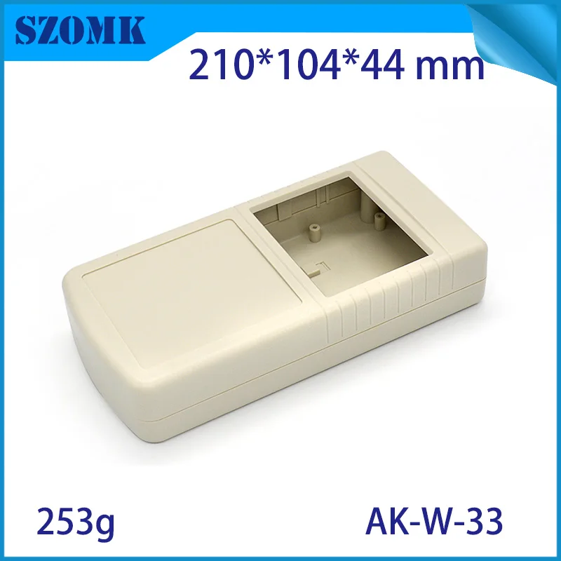 

plastic junction box szomk electronic project box (10 pcs) 210*104*44mm abs plastic enclosure project box for Diy housing