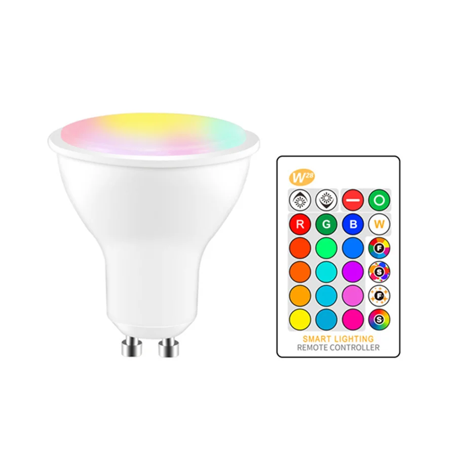 Светодиодный точечный светильник GU10 светодиодная лампа AC 85-265 в RGB RGBW/RGBWW