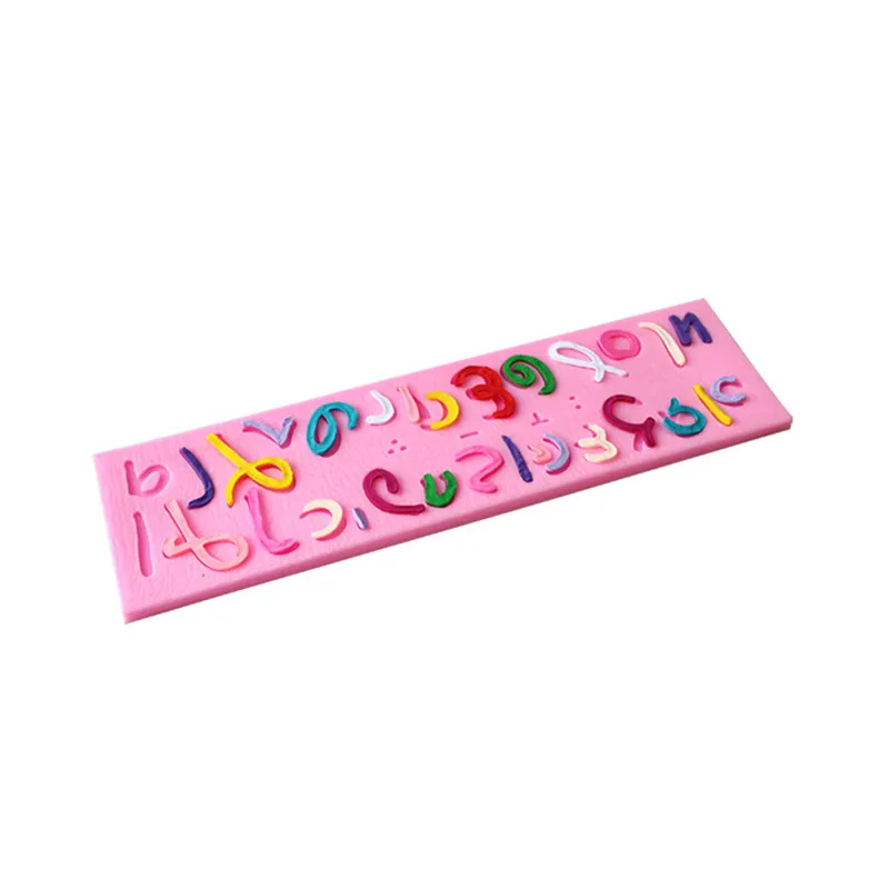 

Art Word Fondant Cake Silicone Mold Cookie Chocolate Mould Candy Biscuits Molds Baking Cake Decorative Tools Ice Cube Clay