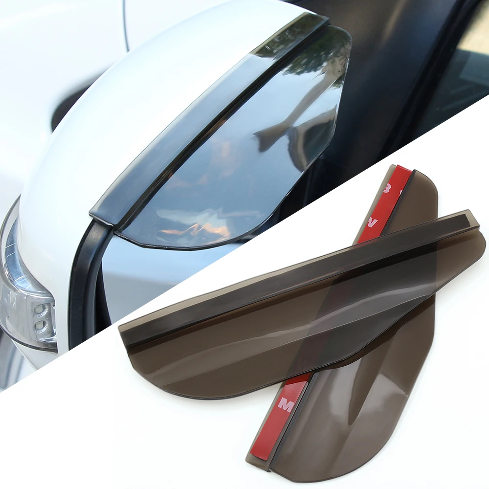 1 pair of car rearview mirror rain eyebrow sun visor for Skoda Octavia Fabia Rapid Superb Yeti Roomster | Автомобили и мотоциклы