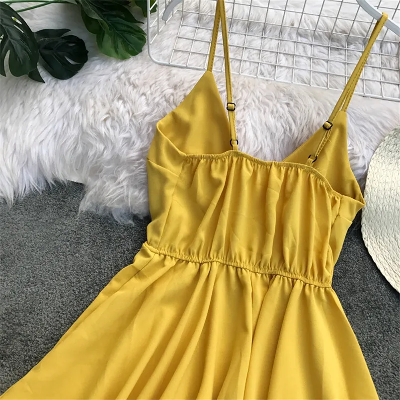 Boho Стиль v образный вырез сексуальное асимметричное летние женские миди платье