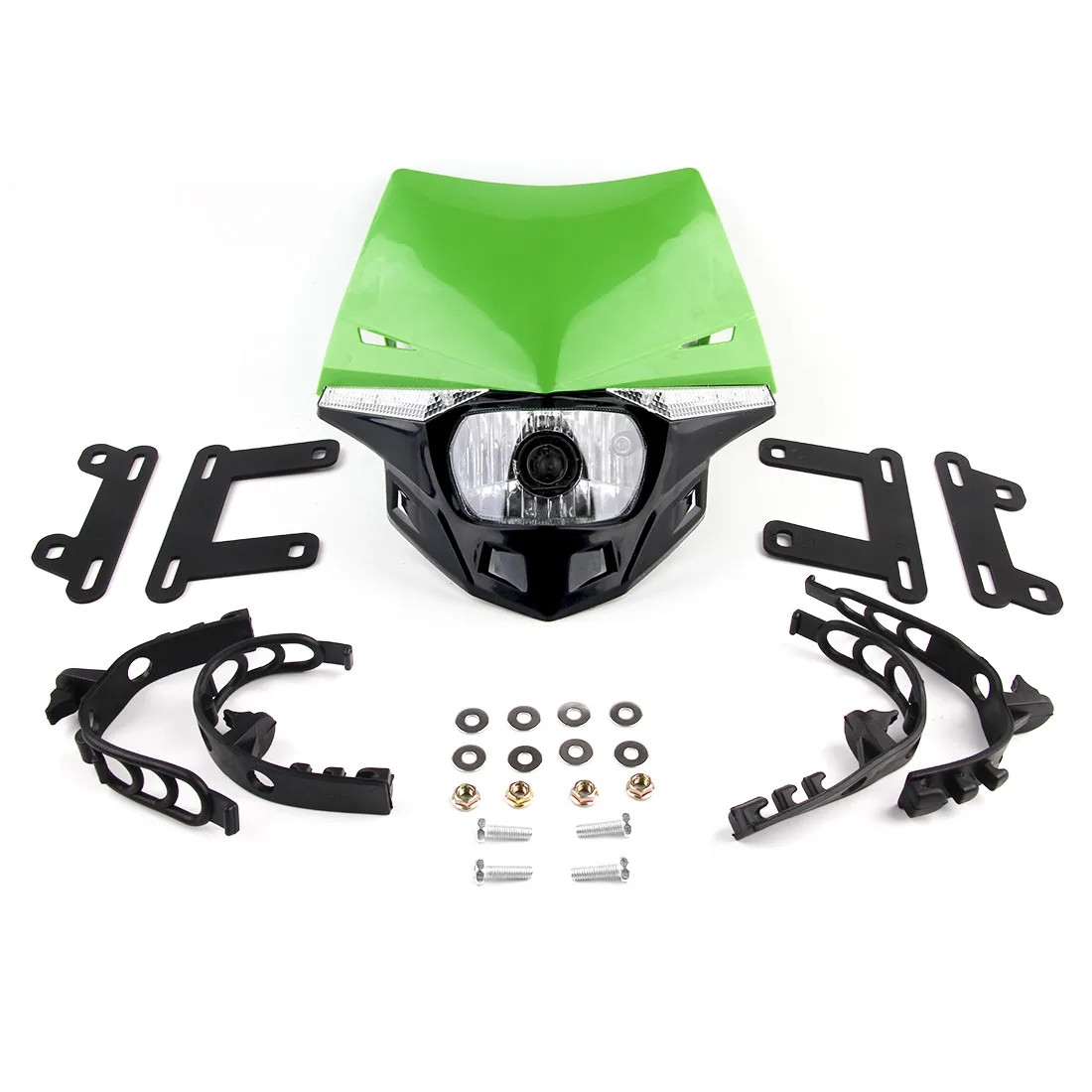Светодиодная двойная передняя фара SKTYANTS для мотоцикла внедорожника KTM Kawasaki Yamaha