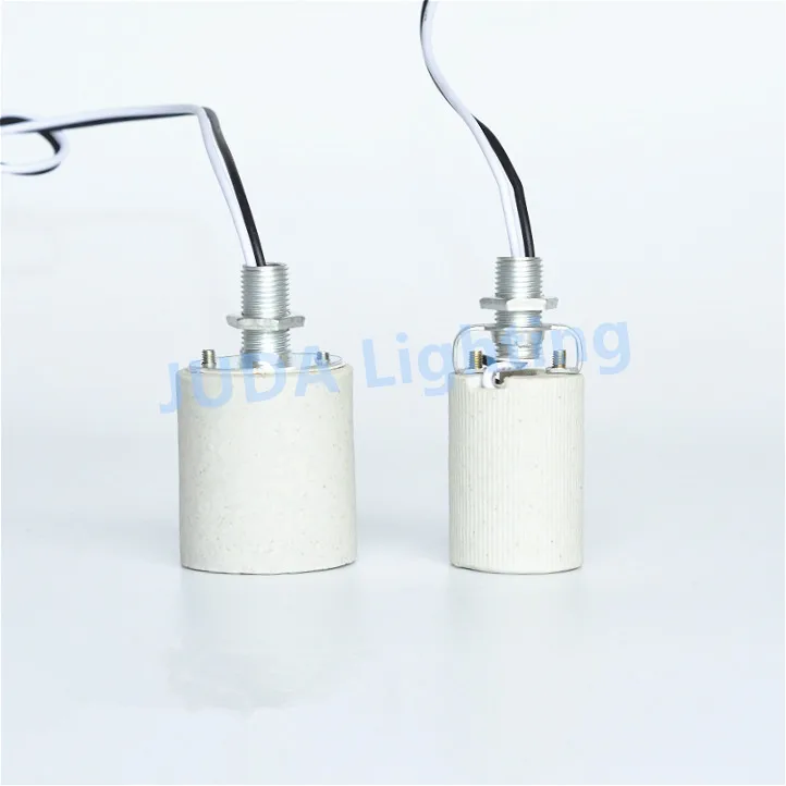Патрон керамический для светодиодной люстры Edison E14 E27|lamp holder|ceramic lamp holderlighting accessories