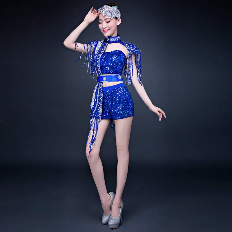 Женский соблазнительный костюм для ночного клуба танцевальный бара певицы