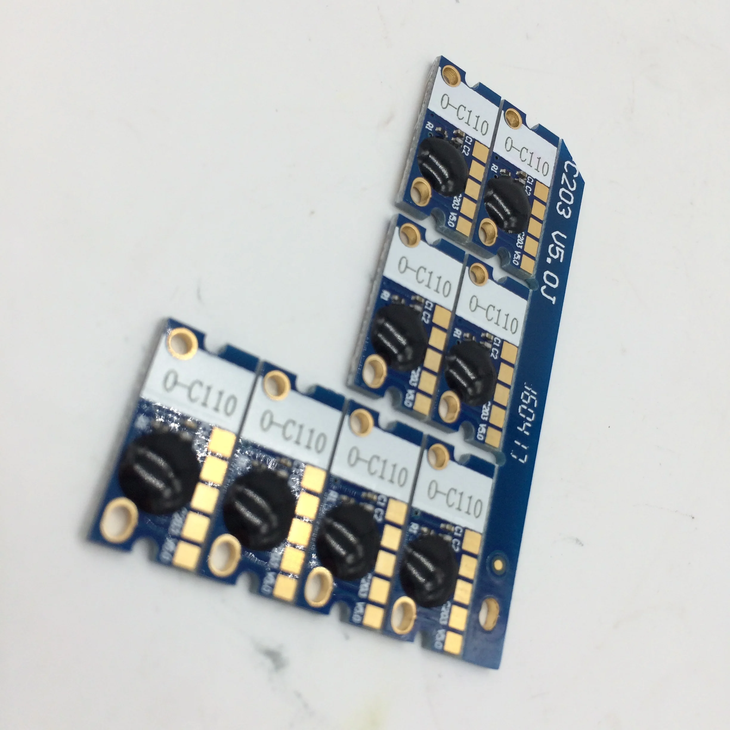 2SETS (8PCS) Toner RESET Chips C130n C110 MC160 PRINTER for OKI printer parts | Компьютеры и офис