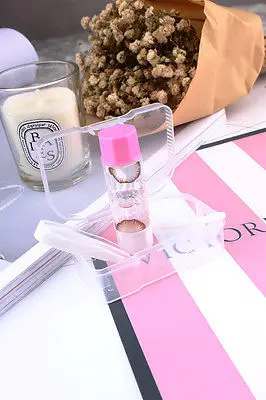 Портативная прозрачная бутылка для хранения контактных линз милый Контейнер