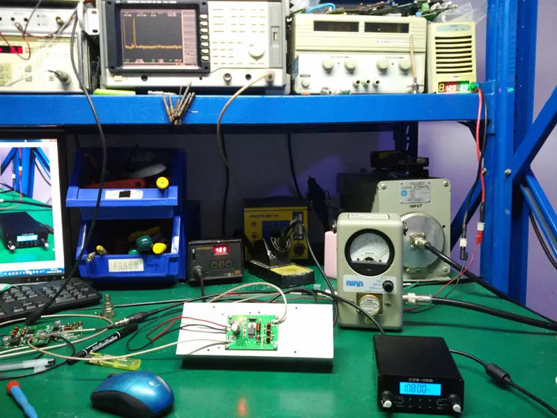 Dc 12v 15W 80 Mhz 120 FM передатчик Модуль усилитель плата|Интегральные схемы| |