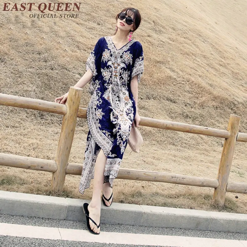 Мексиканское платье с вышивкой женская летняя пляжная одежда в стиле бохо Новое