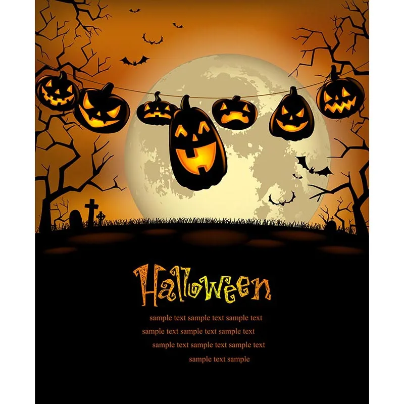 Фоны для студийной фотосъемки на Хэллоуин 250x250 см|fond studio photo|halloween backgroundfondos de estudio