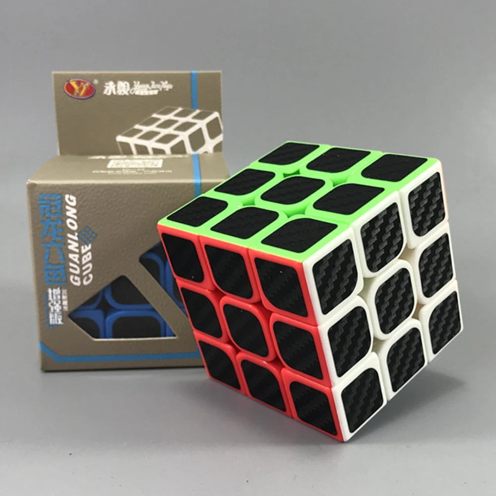 10 шт./партия YJ Головоломка Куб магический 5 7 см 3x3x3 на 3*3*3 скорость мини