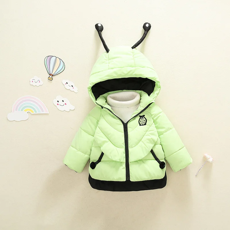 Одежда для маленьких девочек одежда зимняя хлопковая шапка с мультяшными