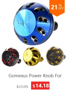 Gomexus силовая ручка для Shimano Стелла SW Катушка Ручка B 45 мм металлическая круглая рукоятка
