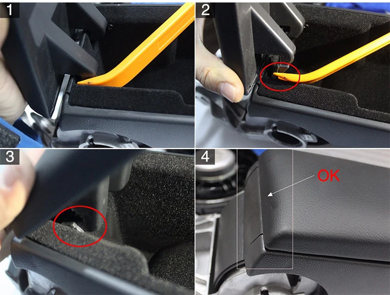 Для VW Golf 4 Passat B5 Volkswagen Polo 6R Jetta Bora Golf MK4 Beetle Автомобильная кожаная центральная консоль подлокотник крышка авто аксессуары