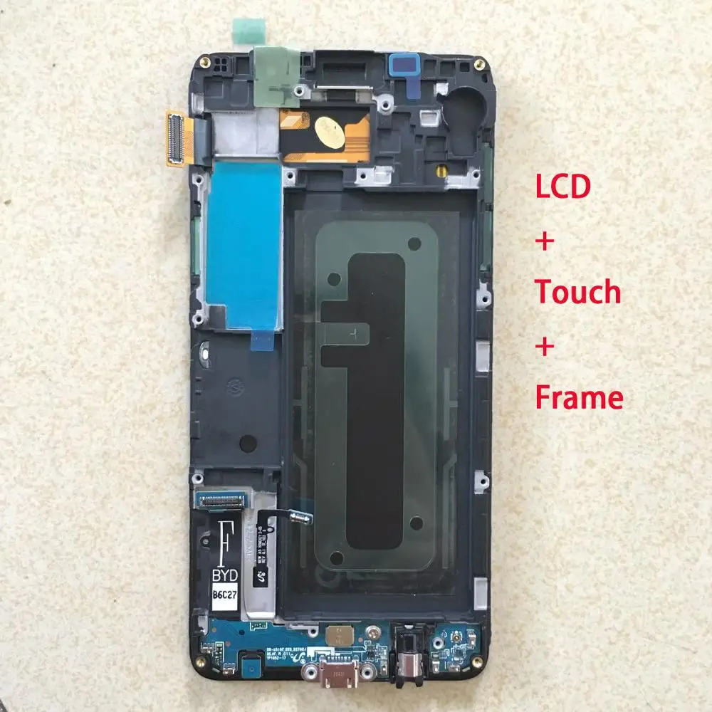 Регулировка яркости ЖК для Samsung Galaxy A5 2016 A510 A510M SM A510F дисплей + кодирующий