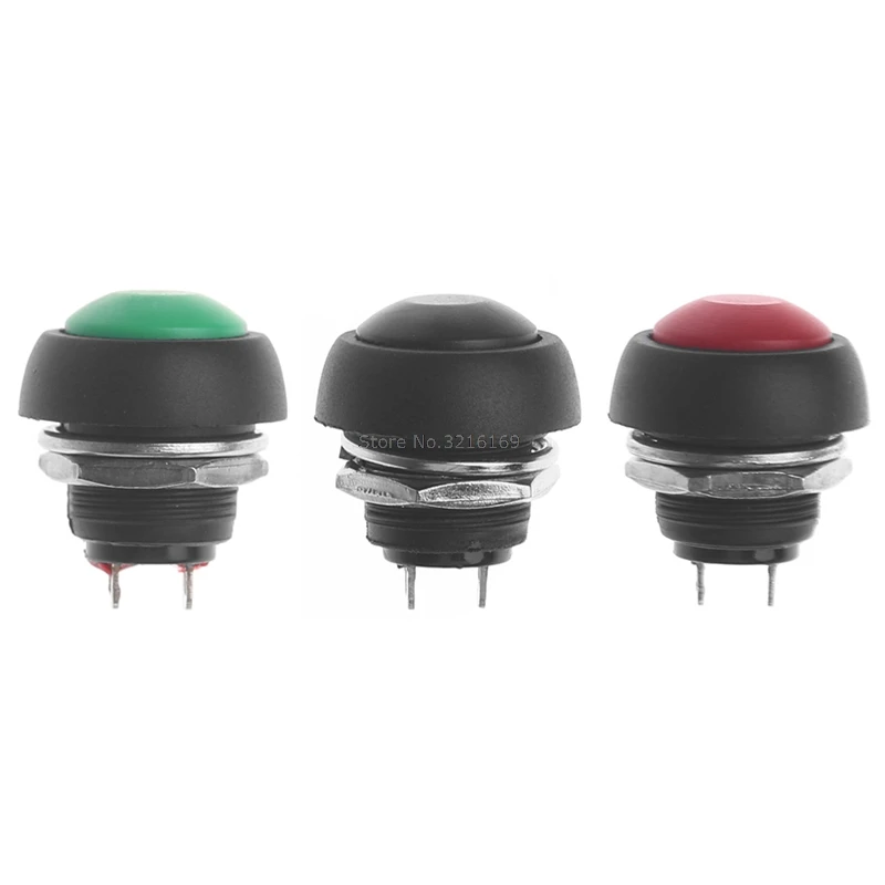 Для автоматического блокировки кнопочного переключателя SPST DC 36 В 2 а 12 мм |