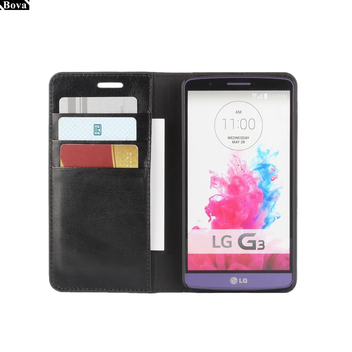 Кожаный чехол премиум-класса чехол-кошелек с откидной крышкой для LG G3 D855 D857 D858 D859