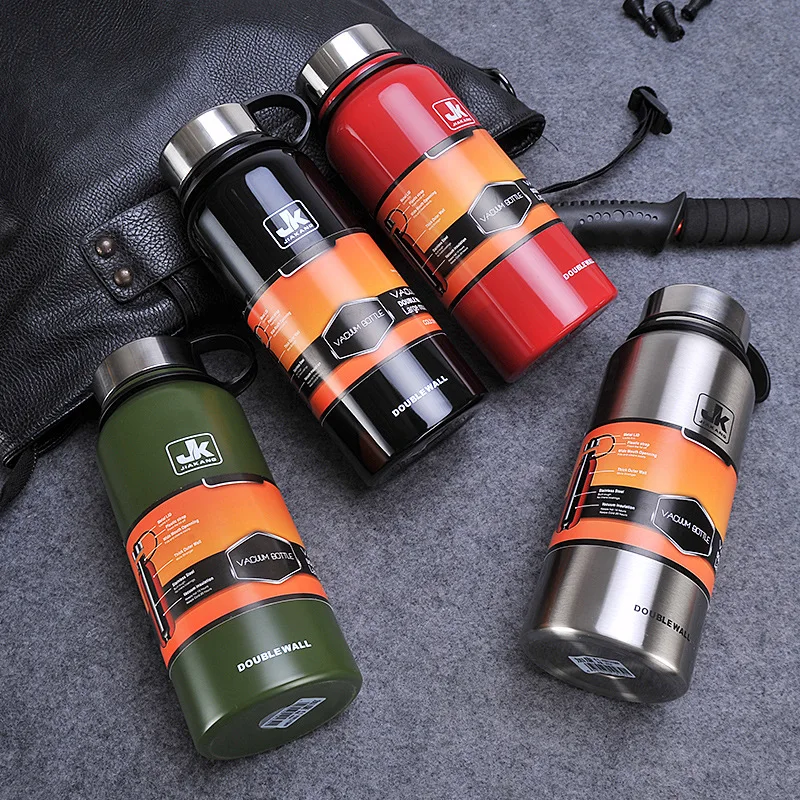 Двухслойная Вакуумная чашка бутылка для воды термос с изоляцией из нержавеющей