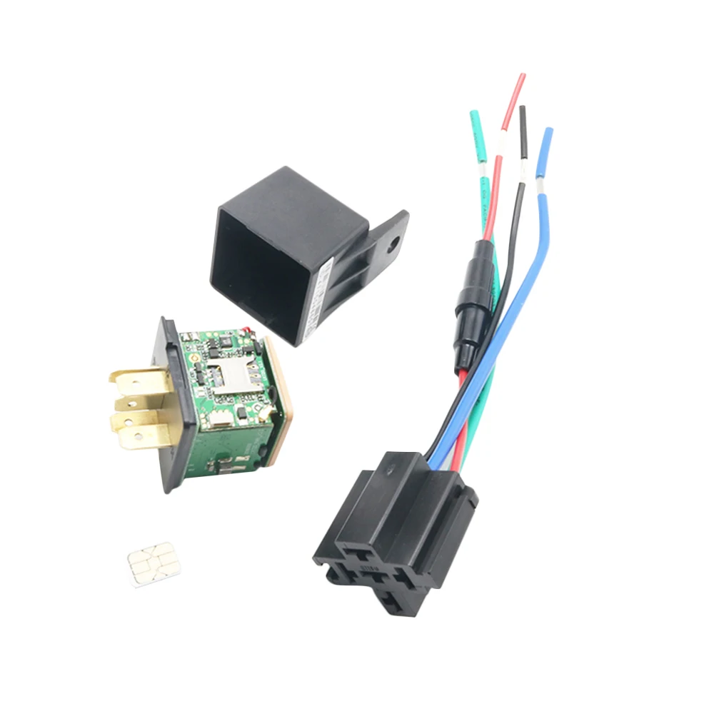 

KKMOON Auto Car Tracking Relay GPS Tracker Device GSM Locator Remote Control Anti-theft Monitoring Cut Off Oil Power System