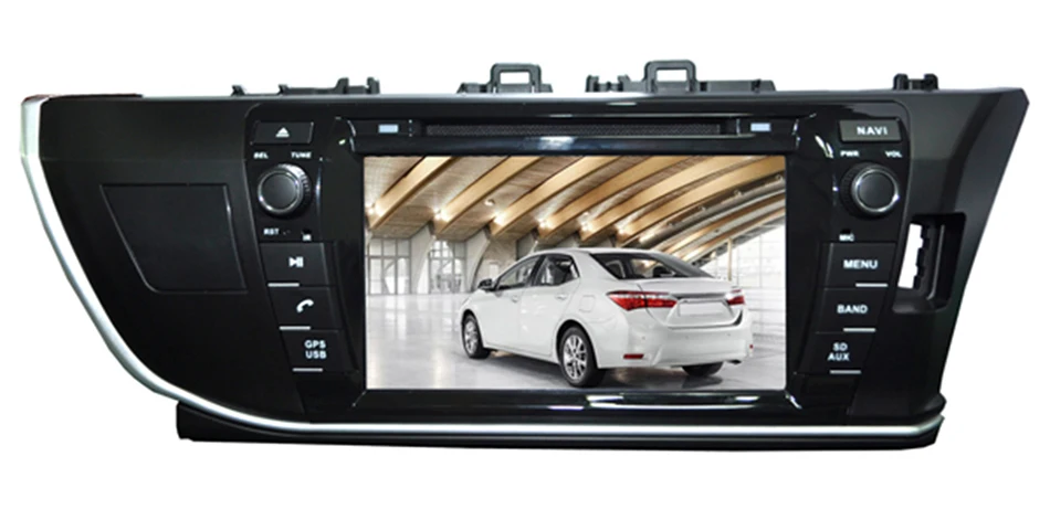 Автомобильный DVD-плеер 8 дюймов с GPS(opt) аудио радио стерео USB/SD AUX BT/TV головное