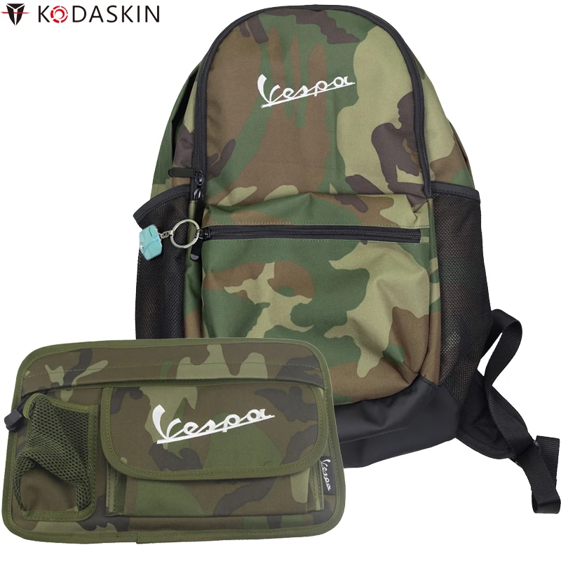 Винтажные мотоциклетные рюкзаки KODASKIN для ноутбуков школьные ранцы Piaggio Vespa Macbook IBM