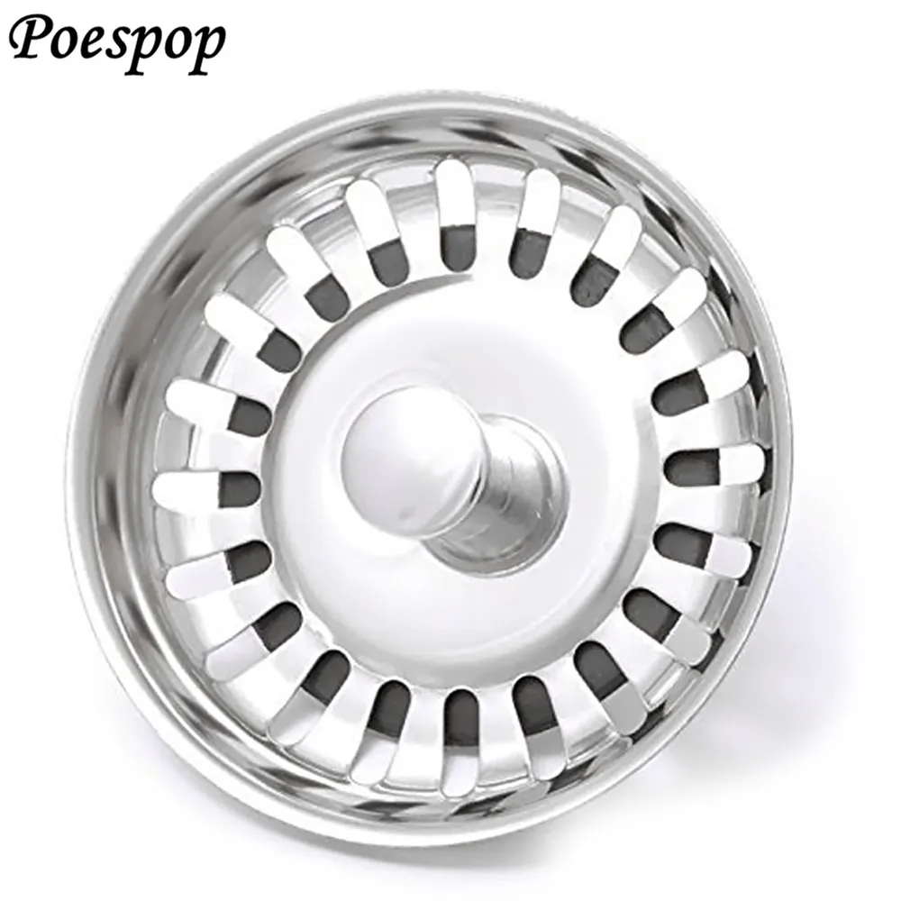 POSEPOP, нержавеющая сталь, для дома, для кухни, для раковины, сливная сетка, пробка, корзина, фильтр для мусора, пробка для раковины, фильтр для раковины, кухонная техника