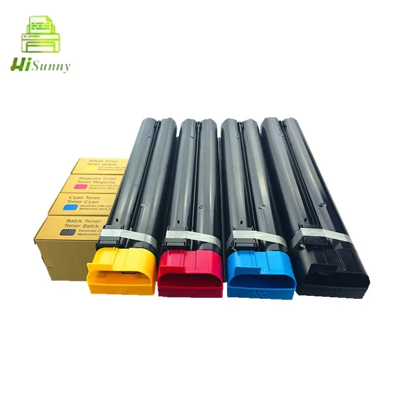 

650G 26000pages CMYK For FUJI For XEROX DCC7550 5065 6500 6550 7500 260 242 7600 5540 700 Color Toner Cartridge