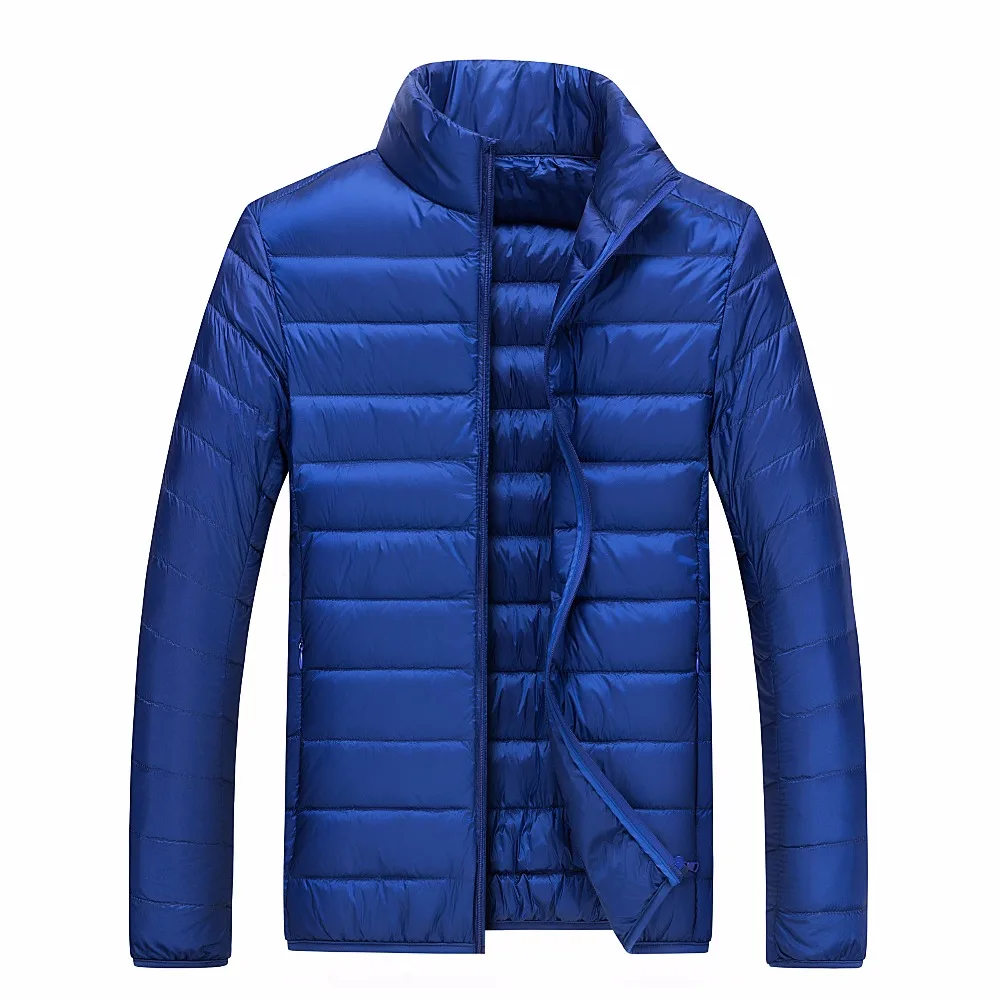 PUZA New Casual Brand White Duck Down Jacket Men Autumn Winter Warm Coat Men's Ultralight Male Windproof Parka | Мужская одежда