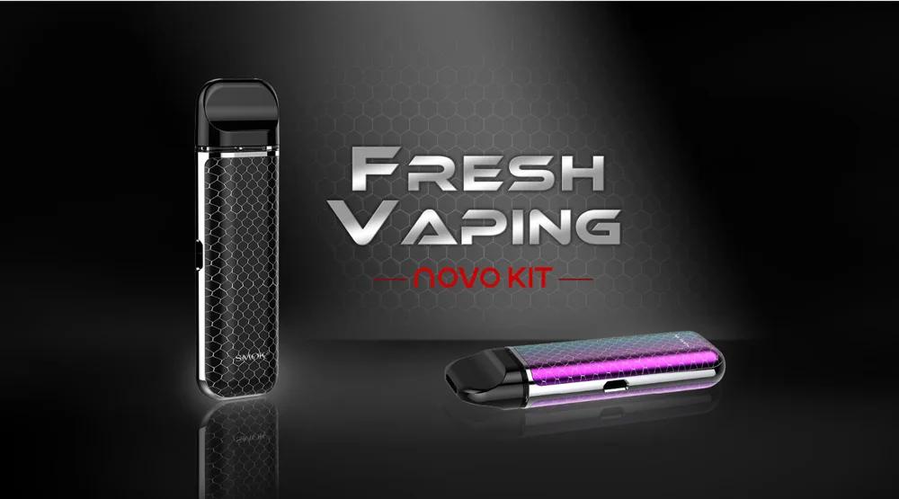 SMOK novo комплект cobra covered pod vape ручка комплект с 450 мАч встроенный аккумулятор 2 мл емкость pod vape картридж vs SMOK novo 2