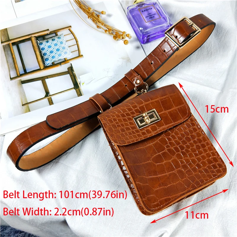 Винтажная поясная сумка HATCYGGO кожаная забавная Сумочка для женщин поясной