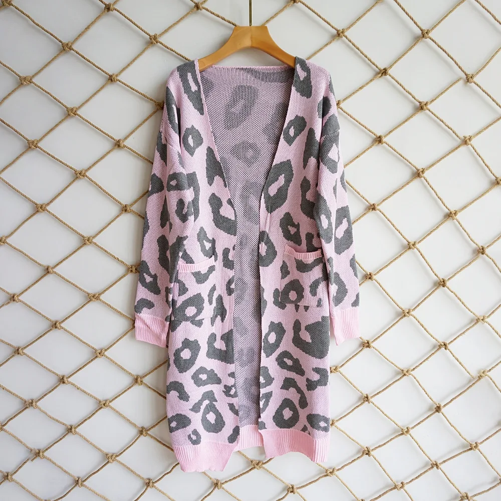 Colysmo длинный женский кардиган вязаное пальто Зимний женский свитер женский плюс размер длинный рукав трикотаж женский кардиган