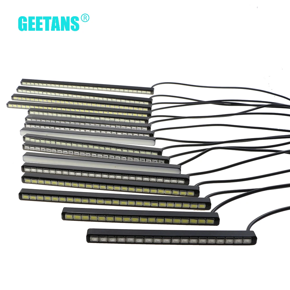 GEETANS дневной ходовой светильник для стайлинга автомобиля 5630SMD светодиодный DRL