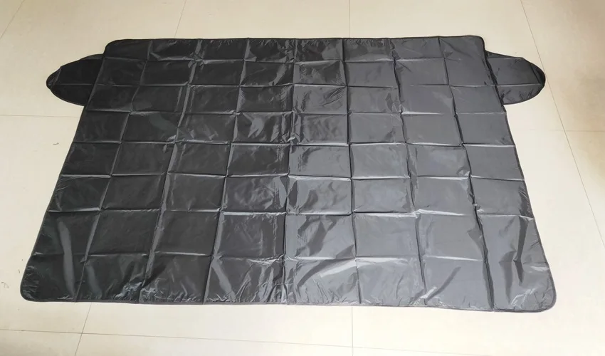 Car Magnet Windshield Cover Snow Cover Sunshade Ice Snow Frost Protector Windshield Silver Black Cover