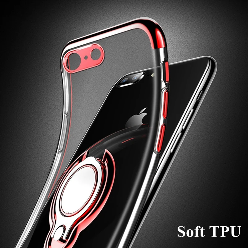 Чехол для iphone 11 Pro XS MAX XR iphone X 10 магнитный держатель прозрачный мягкий кремний чехол для iphone 6s 6 s 7 8 plus чехол для телефона