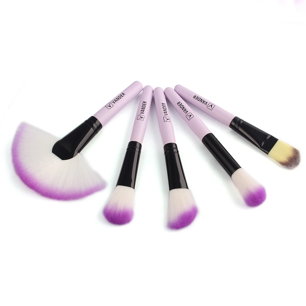 Pro VANDER Makeup Brushes Set 32 PCS Pink/Black/Blue/Purple/Brown pincel Maquillage Beauty Kabuki Pinceaux Brush Kit + Pouch Bag | Красота и