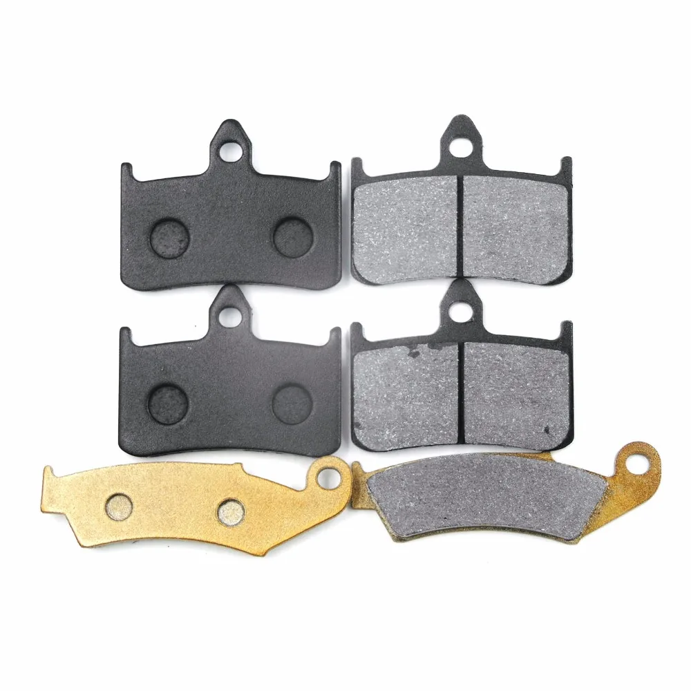 Передние + задние тормозные колодки подходят для Honda NSR250RR R2R MC28 VTR400 R NC30 RVF400 VFR400 RVF750