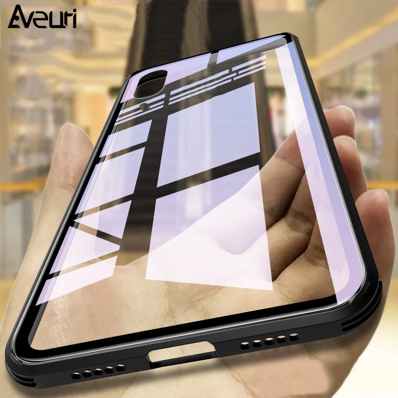 Aveuri стеклянный чехол для телефона Huawei P20 P30 Pro Lite Coque 9H закаленное покрытие Mate 20 Honor