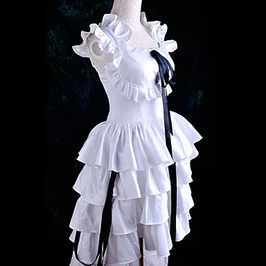 

White Dress Cosplay Costume Inspired by Chobits Chi