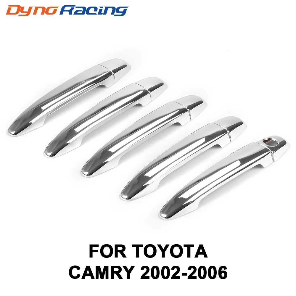 10 шт./компл. хромированная крышка дверной ручки ABS для Toyota Camry 2002 2006 Matrix 2011 RAV4 2001 Solara