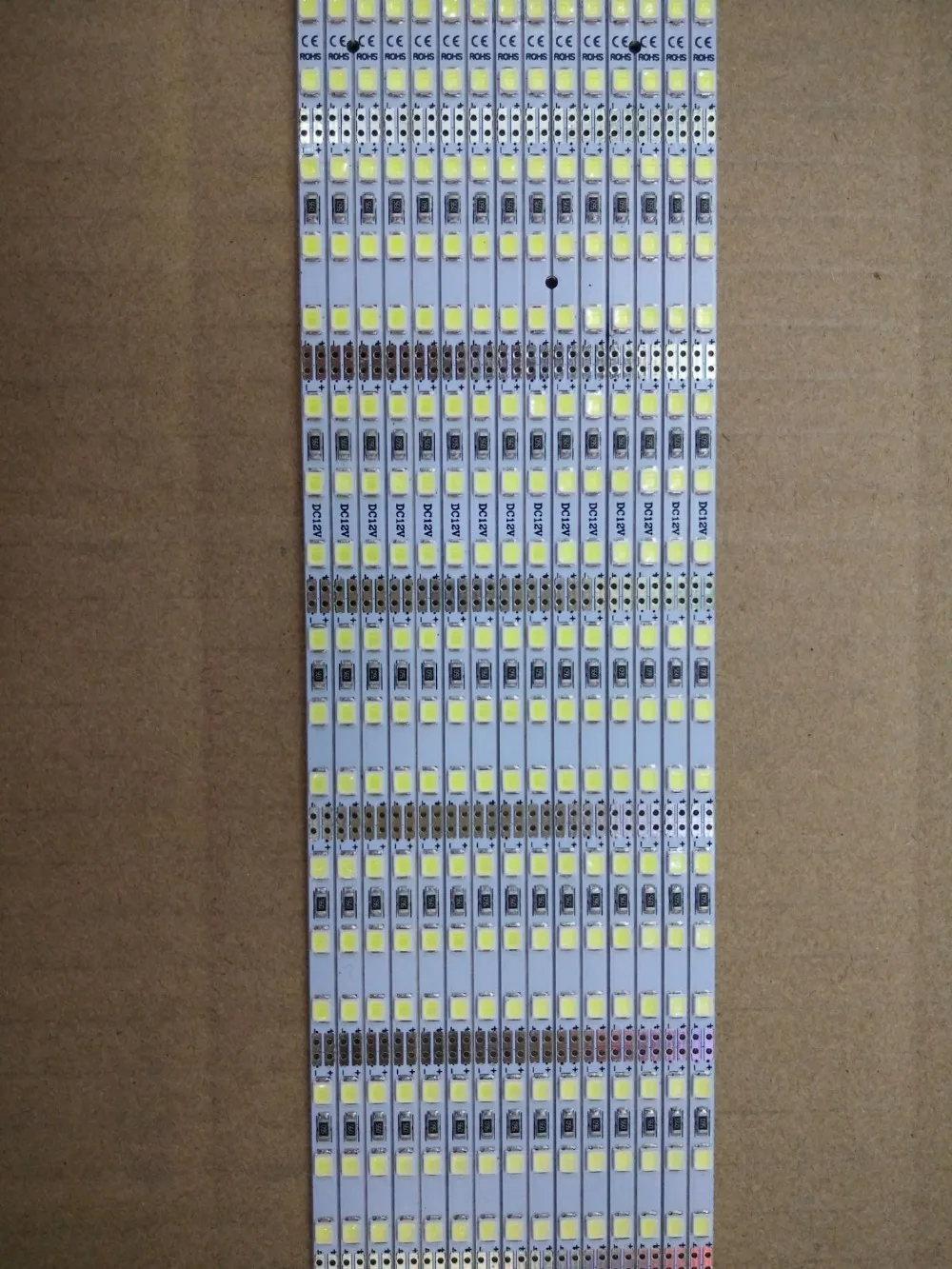 4 мм ширина яркость 100 шт. * см Заводская оптовая продажа DC 12 В 72 SMD/120 smd 2835