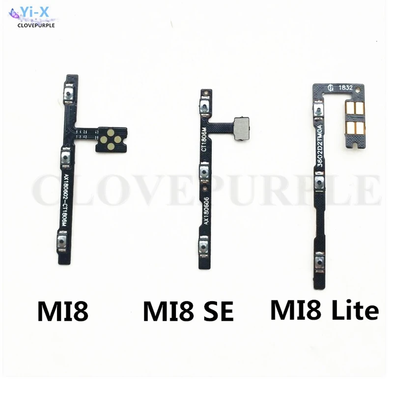 

For Xiaomi 8 / Mi 8 SE / Mi 8 Lite Power Volume Button Flex Cable For MI8 SE Lite