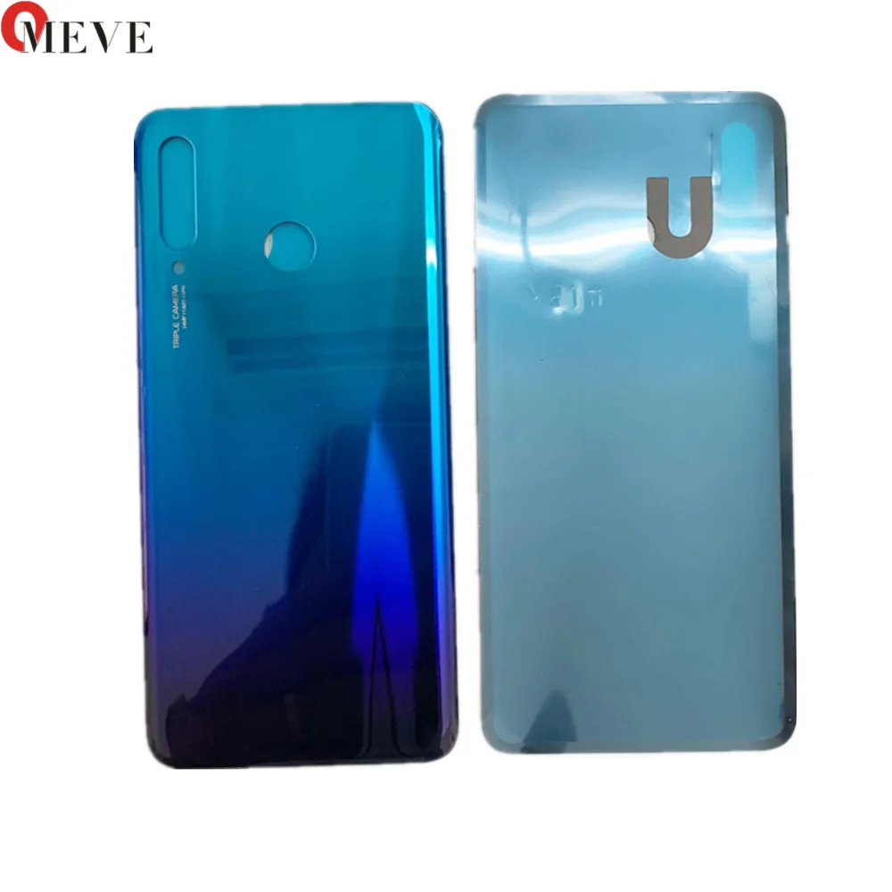 Стеклянная задняя крышка батарейного отсека для Huawei P30 Lite (Nova 4E) искусственная